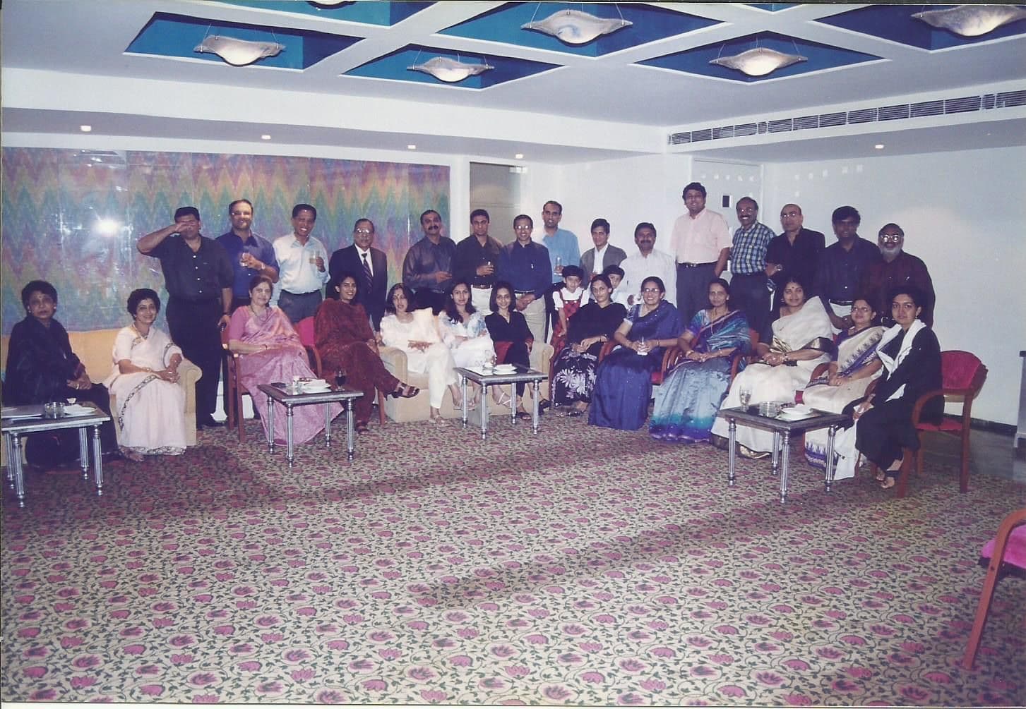 Group photo of members at a gathering