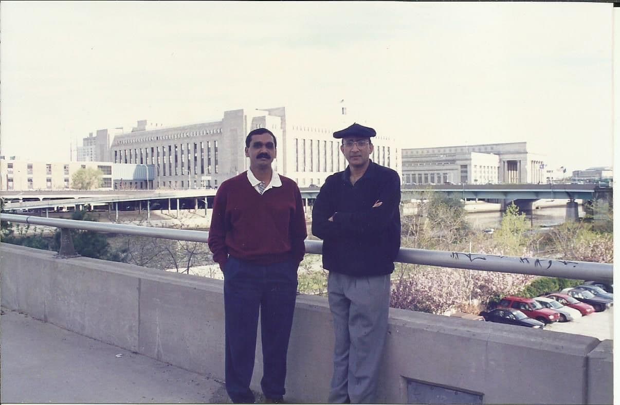 Two members on a trip
