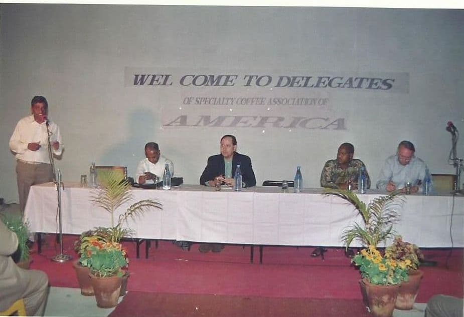 Welcome session for visiting delegates of the Speciality Coffee Association of America