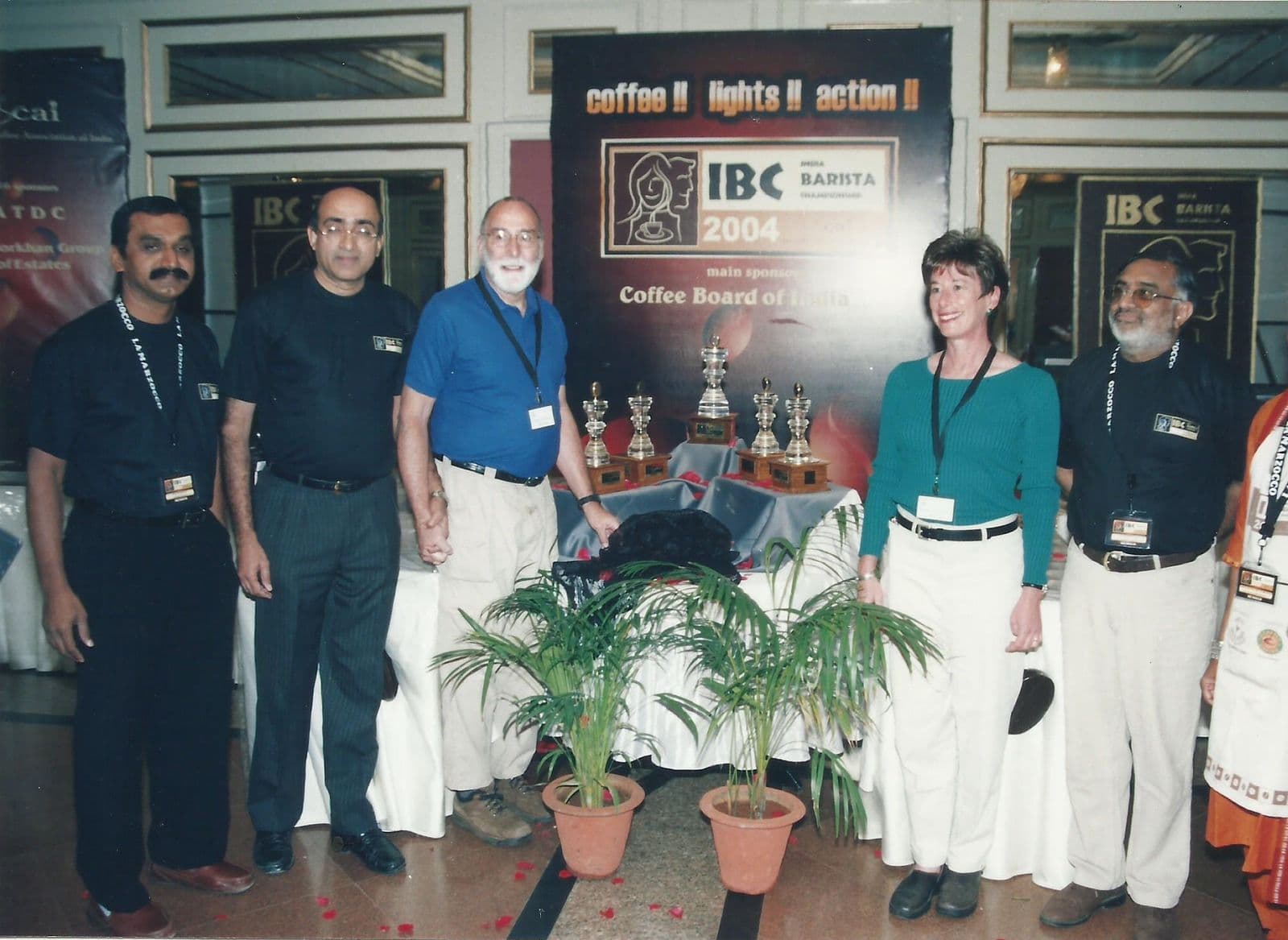 Judges and organisers at the championship